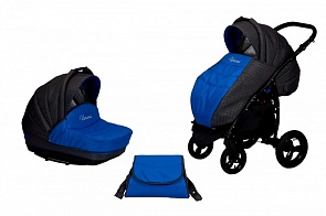 Коляска – Verona, синяя (Baby World, Verona_12 B)